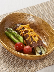 茄子の牛肉ロール