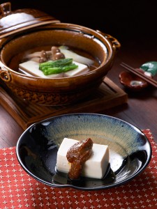 冬味のうれしい湯豆腐